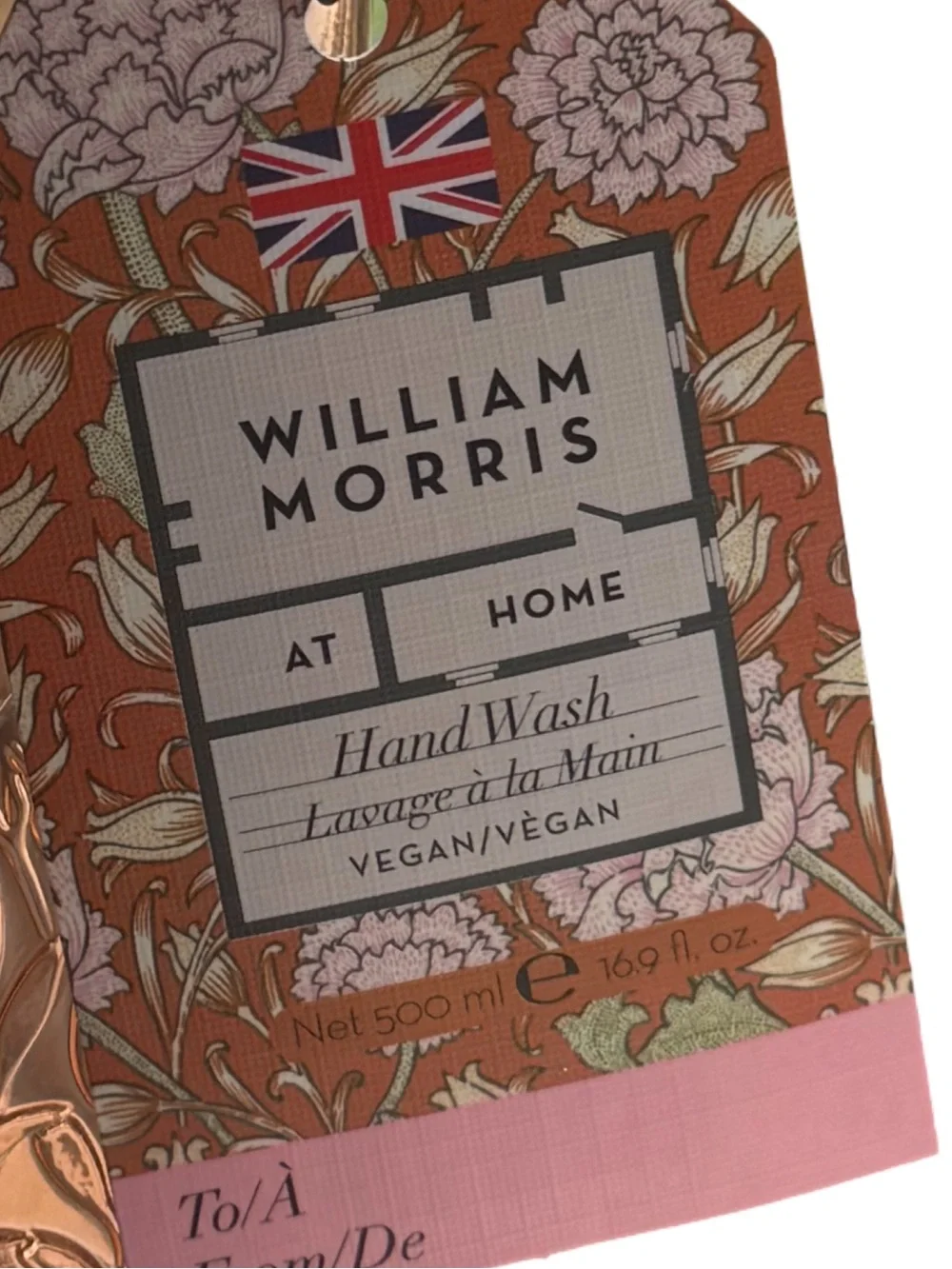 William Morris NWT Vanilla Honey Glycerin Rich Hand Wash  16.9 Fl Oz